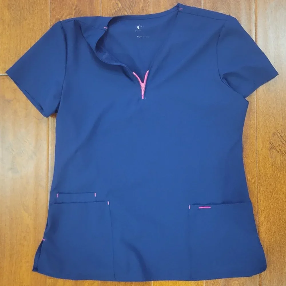 BUNDLE WOMENS SCRUB TOPS-6 TOPS FOR 1 PRICE-BUNDLE 6 SCRUB TOPS-1 PRICE-DEAL!!! - Picture 9 of 16